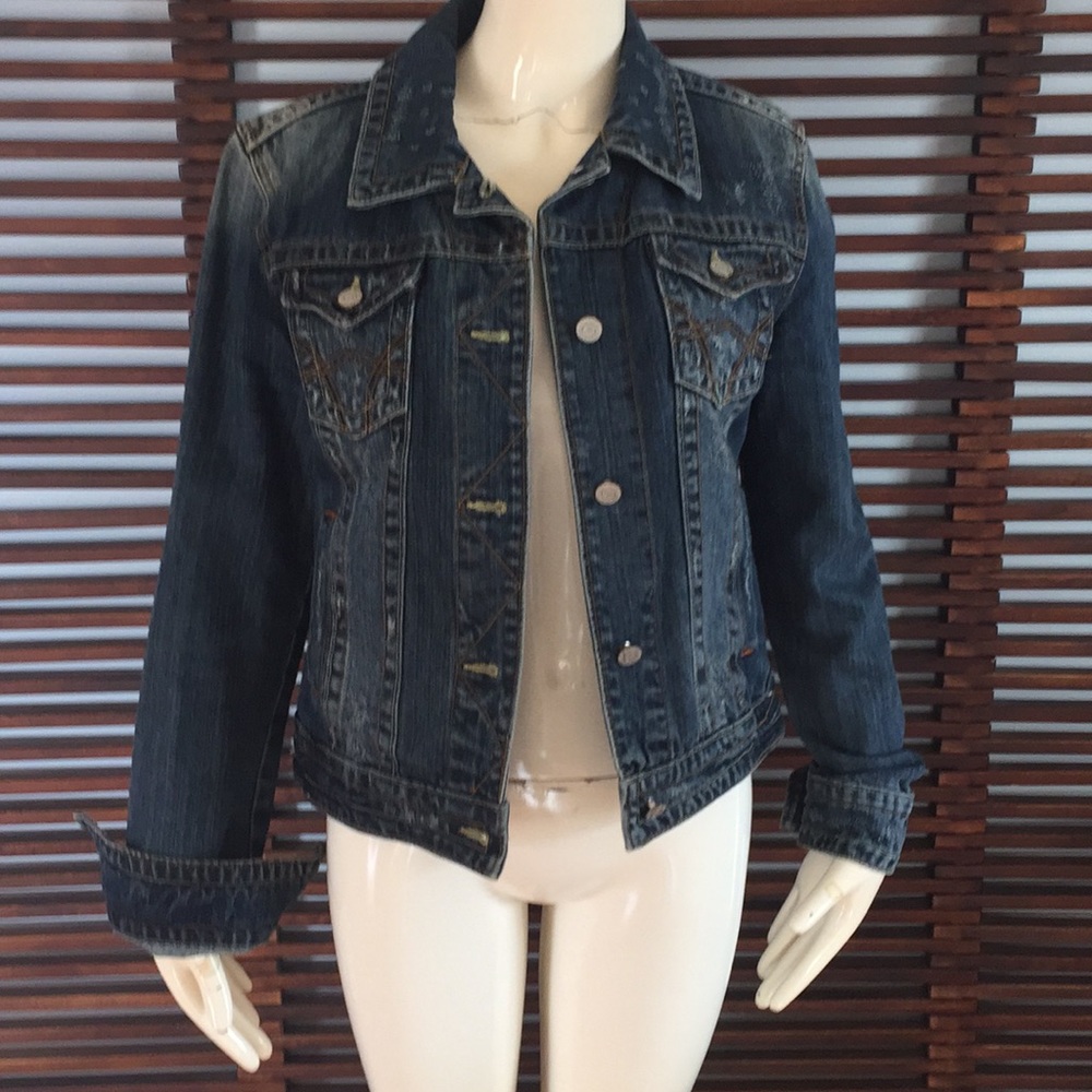 Nwot Clothes Compact Jean Jacket - image 1